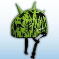 Casco Infantil Urbano Moon – Verde con Dinosaurios (Talla S)