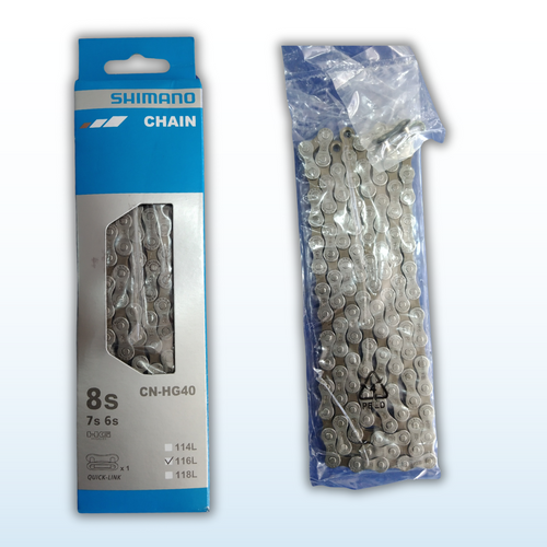 Cadena 8v Shimano CN-HG40 116L