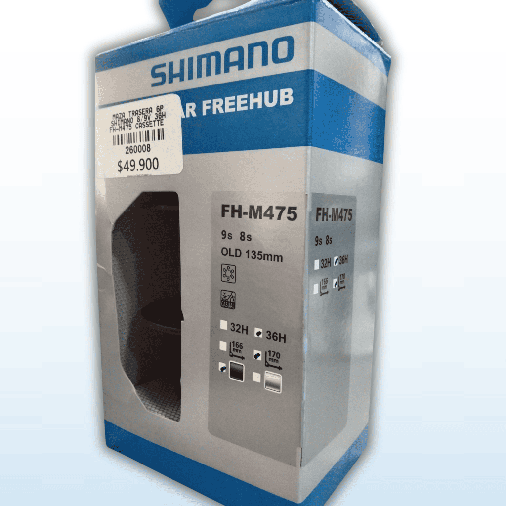 Maza Trasera Cassette Shimano FH-M475 36H