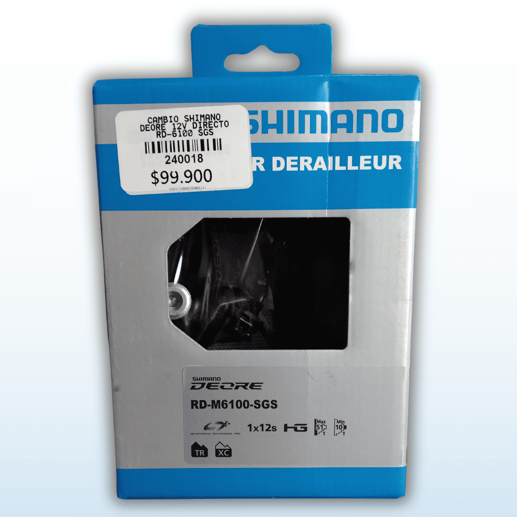 Cambio Trasero Shimano Deore RD-M6100-SGS 1x12V – Shadow RD+