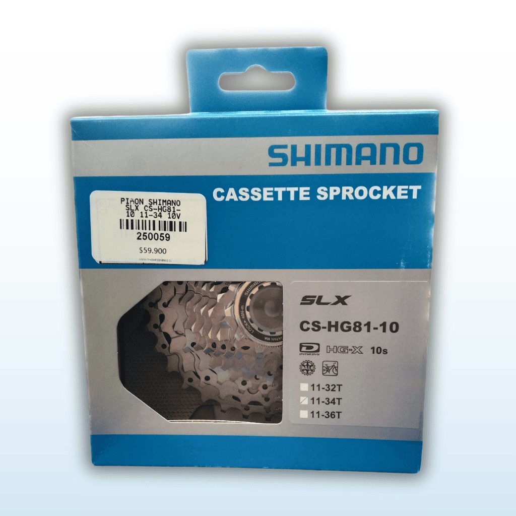 Piñón Shimano SLX CS-HG81-10 11-34T – Dyna-Sys HG-X 10V