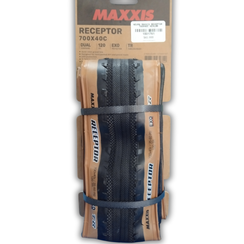 Neumático Kevlar 700x40C Maxxis Receptor